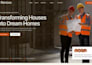 design squarespace moving company website relocation website renovation website